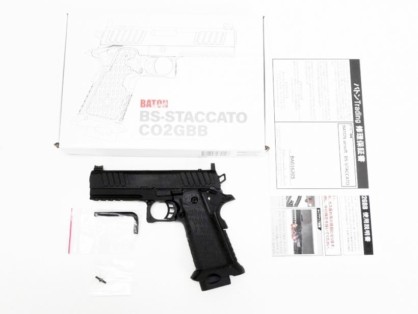 [BATON airsoft] BS-STACCATO  gen2 Co2 GBB/ガスブローバック (新品)