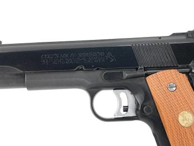 [MGC] シリーズ70 ゴールドカップナショナルマッチ ナチュラルHW 発火モデルガン (中古)サブ画像へ3