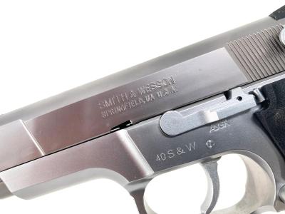 [WA] S&W ショーティ.40 ABS シルバー ガスブローバック メッキ褪色 (中古)サブ画像へ3