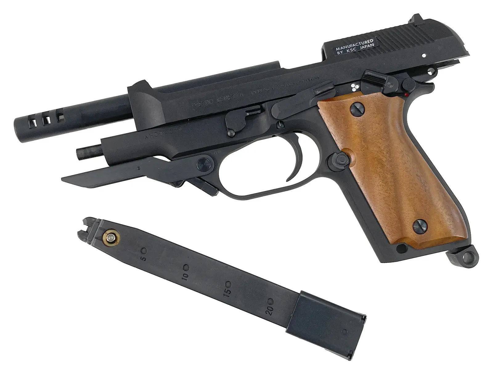 KSC] M93RII ウォルナットグリップスペシャル HW ガスブローバック