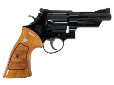 [コクサイ] S&W M28 ハイウェイ パトロールマン 4インチ モデルガン 木製グリップカスタム (中古)サブ画像へ2