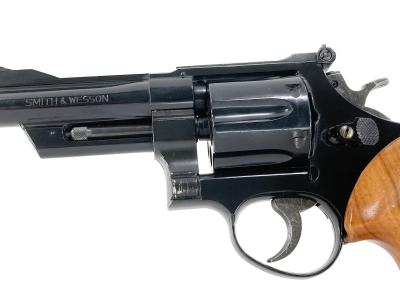 [コクサイ] S&W M28 ハイウェイ パトロールマン 4インチ モデルガン 木製グリップカスタム (中古)サブ画像へ3