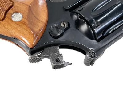 [コクサイ] S&W M28 ハイウェイ パトロールマン 4インチ モデルガン 木製グリップカスタム (中古)サブ画像へ6