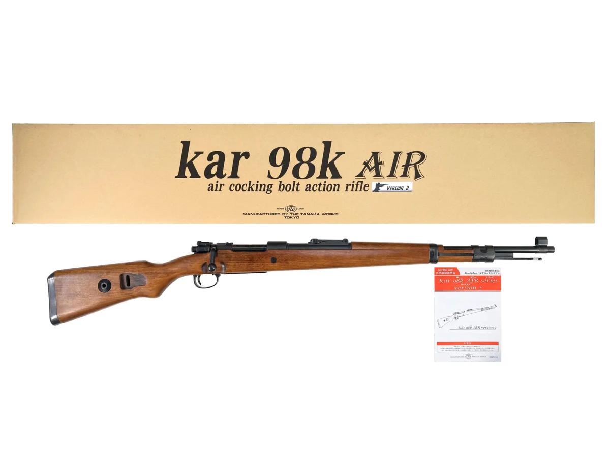 [タナカ] モーゼル Kar98K AIR  ボルトアクション エアコッキングガン ver2 リアルウッド (新品)