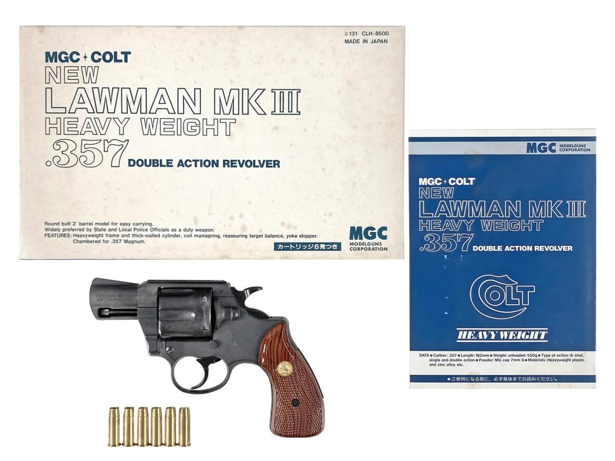 [MGC] コルト ニュー ローマン MkIII 2インチ HW 発火モデルガン (中古)