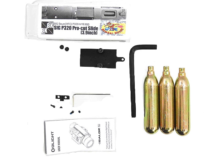 VFC p320 m17 m18用 リキッドチャージ式ガスマガジン 2本セット