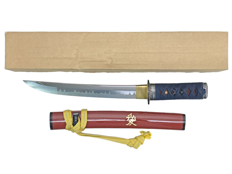 [メーカー不明] 模造刀 前差し 脇差 前田慶次 関ノ孫六兼元 上杉仕様 (中古)