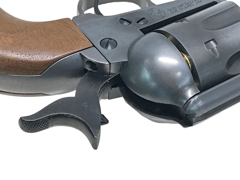 マルシン　コルトSAAガス　リボルバー　シビリアンHW　木製グリップ マルシン】コルトSAA.45 シビリアン ブラック HW 木製グリップ