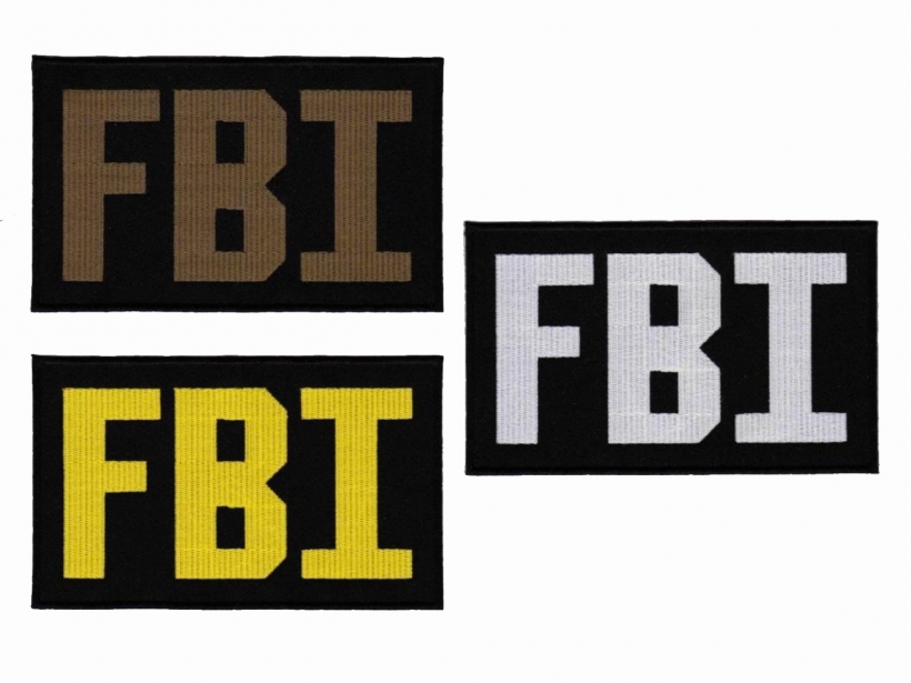 [ノンブランド] FBI POLICE パネルパッチ 全3色 (新品取寄)