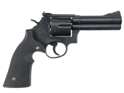 [マルシン] S&W M586 新型パッキンXカートリッジ 6mmBB ガスリボルバー DAVISタイプ ラバー調グリップ マットブラックABS (新品)サブ画像へ2