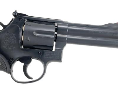 [マルシン] S&W M586 新型パッキンXカートリッジ 6mmBB ガスリボルバー DAVISタイプ ラバー調グリップ マットブラックABS (新品)サブ画像へ4