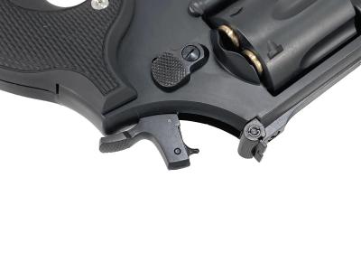 [マルシン] S&W M586 新型パッキンXカートリッジ 6mmBB ガスリボルバー DAVISタイプ ラバー調グリップ マットブラックABS (新品)サブ画像へ6