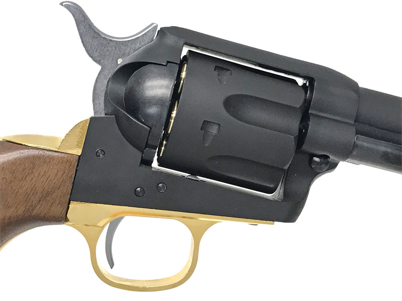 コルト SAA アーティラリー・ マルシン; 金属、木グリップ、SMG規格 マルシン コルト SAA.45 アーティラリー シルバーABS 木製