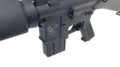 [BELL] M16（M604） AR15刻印 メタル電動ガン BK NO.85 (中古)サブ画像へ4