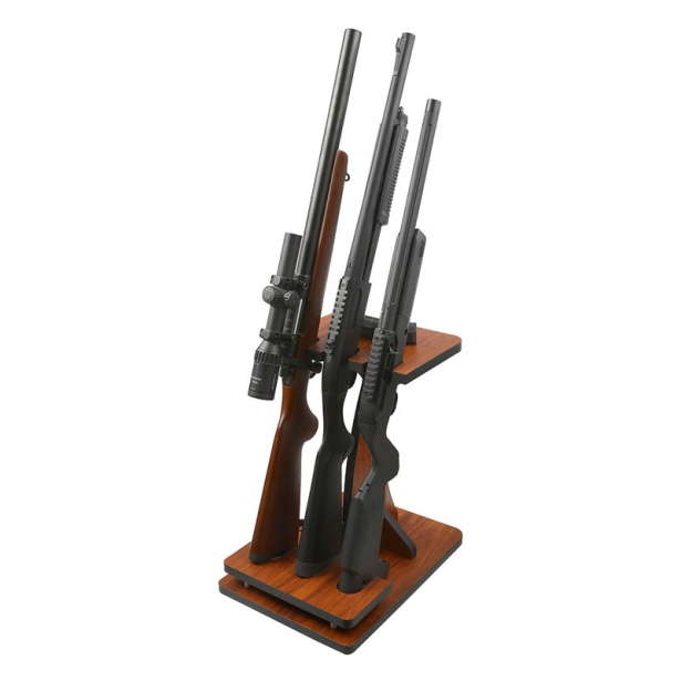 [SAA] ライフル3挺掛け 木製ガンスタンド (新品取寄) 製品参考画像5 