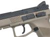 [Carbon8] CZ P09 TAN タンカラーCO2 ガス ブローバック ガスガン 新型 チャンバー搭載 25/10 (新品)