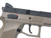 [Carbon8] CZ P09 TAN タンカラーCO2 ガス ブローバック ガスガン 新型 チャンバー搭載 25/10 (新品)
