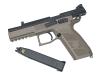 [Carbon8] CZ P09 TAN タンカラーCO2 ガス ブローバック ガスガン 新型 チャンバー搭載 25/10 (新品)