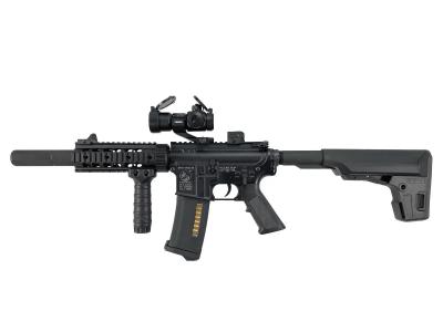 [D-Boys] M4 CARBINE RAS メタル電動ガン フルカスタム スリング&ガンケース付属 (中古)サブ画像へ1