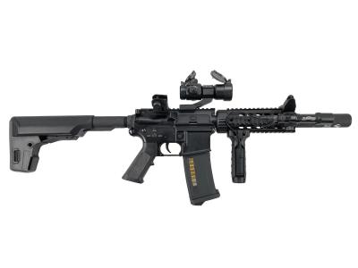 [D-Boys] M4 CARBINE RAS メタル電動ガン フルカスタム スリング&ガンケース付属 (中古)サブ画像へ2