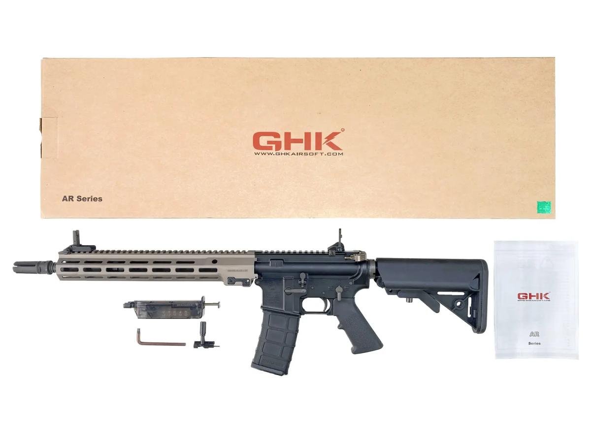 [GHK] M4 URG-I_MK16 14.5inch GBBR_ガスブローバックライフル DDC (中古)