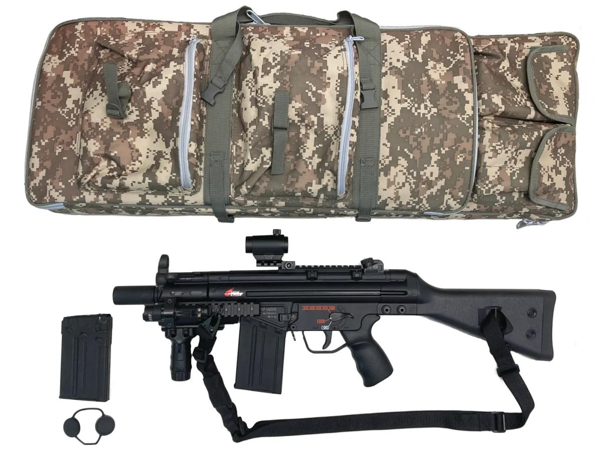 [東京マルイ] H&K G3 SAS HC ハイサイクル電動ガン 外装カスタム ガンケース付属 (中古)