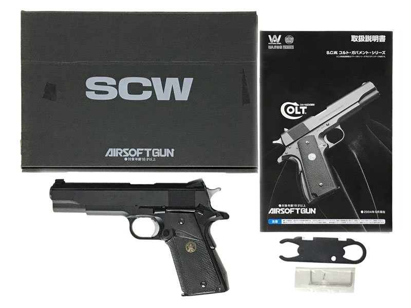 [WA] ワイルドホーク LIMITED EDITION ガスブローバック SCW2スチールパーツカスタム (中古)
