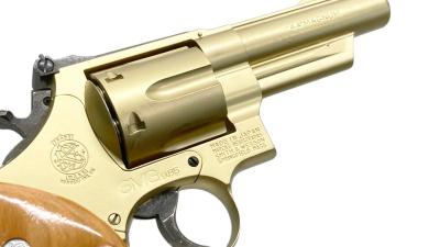 [コクサイ] S&W M29 .44マグナム 4インチ 金属モデルガン 再塗装品 ガンケース付 (中古)サブ画像へ4