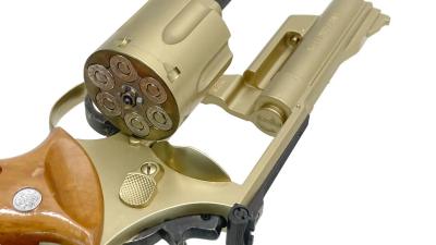 [コクサイ] S&W M29 .44マグナム 4インチ 金属モデルガン 再塗装品 ガンケース付 (中古)サブ画像へ7