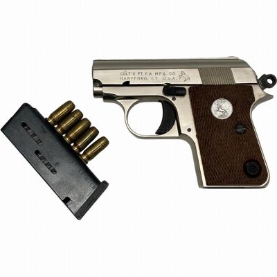 [マルシン] コルト25オート シルバーABS 発火モデルガン (中古)サブ画像へ1