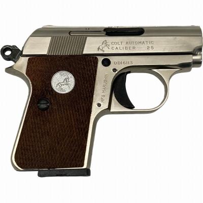 [マルシン] コルト25オート シルバーABS 発火モデルガン (中古)サブ画像へ4