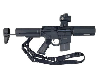 [KRYTAC] TRIDENT ALPHA SDP 電動ガン BK トリガーガードカスタム ダットサイト搭載 ガンケース付属 (中古)サブ画像へ2