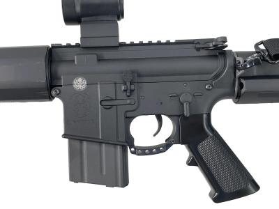 [KRYTAC] TRIDENT ALPHA SDP 電動ガン BK トリガーガードカスタム ダットサイト搭載 ガンケース付属 (中古)サブ画像へ3