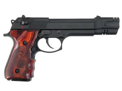 [KSC] ベレッタ U.S.9mm M9 ブラック ガスブローバック コンペンセイター/グリップカスタム ガンケース付属 (中古)サブ画像へ2