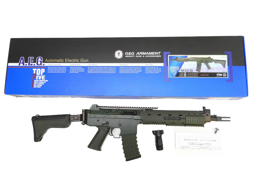 G&G AK5CGL 箱あり サバゲーでの使用無し エアガン 電動ガン