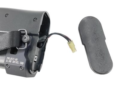 [東京マルイ] P90 スタンダード電動ガン 外装カスタム ダットサイト搭載 スリング装着 バットプレートべたつき ガンケース付属 (訳あり)サブ画像へ7