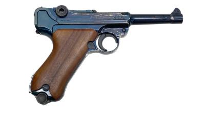[MGC] ルガーP08 4インチ ABS メタルブルー MG-BLK オープンカート 発火モデルガン (中古)サブ画像へ2