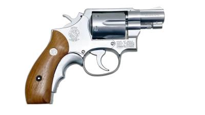[コクサイ] S&W M64 2インチ 木製グリップ付限定品 NO.217 発火モデルガン (中古)サブ画像へ2