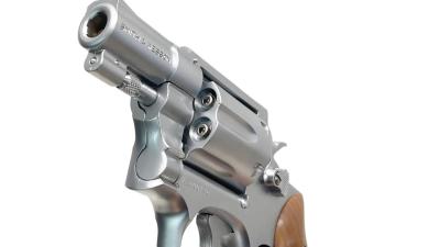 [コクサイ] S&W M64 2インチ 木製グリップ付限定品 NO.217 発火モデルガン (中古)サブ画像へ5