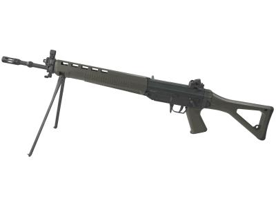 [Jing Gong] SIG SG550 電動ガン ストック固定部破損有 マウント&マガジン欠品 通電確認済み (訳あり)サブ画像へ1