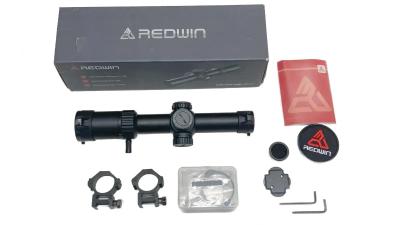 [RED WIN] RW1-MIL Torero 1-6×24IR 実銃用ライフルスコープ ミディアム 1倍〜6倍 Φ30mm イルミネーション (中古)サブ画像へ5