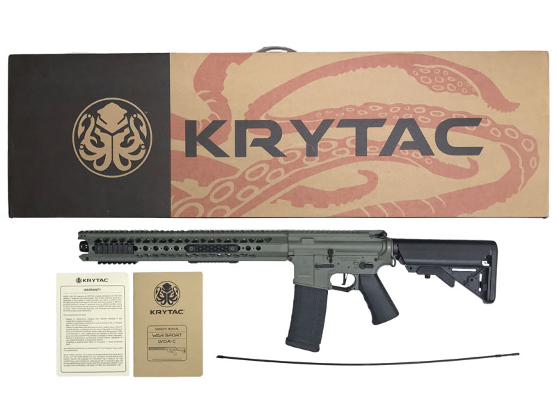 [KRYTAC] WAR SPORT LVOA-C <フォリッジグリーン> 電子トリガー フルカスタム品 (中古)