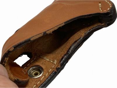 [イーストA] No.230E M36 チーフ 2インチ用 サムブレイクホルスター ブラウン 牛革製　刻印なし (中古)サブ画像へ3
