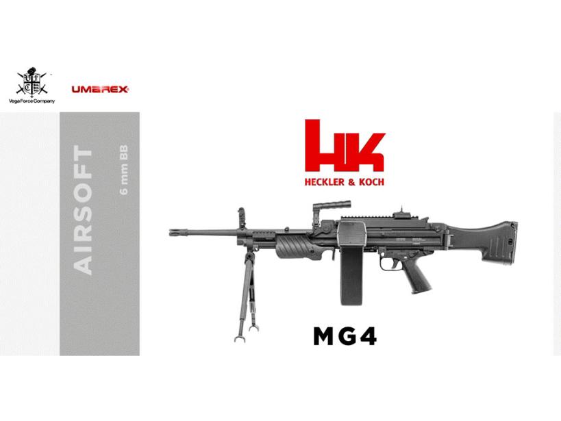 [VFC/Umarex] HK MG4 LMG AEG JPver. 電動ガン (新品予約受付中! 特典あり)