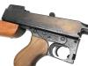 [MGC] トンプソン M1921 ミリタリータイプ SMG 金属モデルガン 中期型 オプション品付属 (中古)