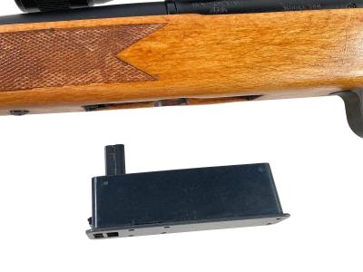 [サンプロジェクト] Remington MODEL M700 エアコッキングライフル 木製ストック　スコープカスタム (中古)サブ画像へ8