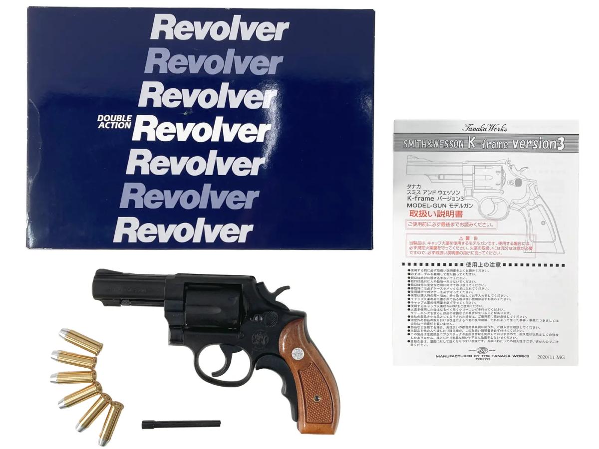 [タナカ] S&W M13 3インチ FBIスペシャル ヘヴィーウェイト バージョン3 モデルガン (未発火)
