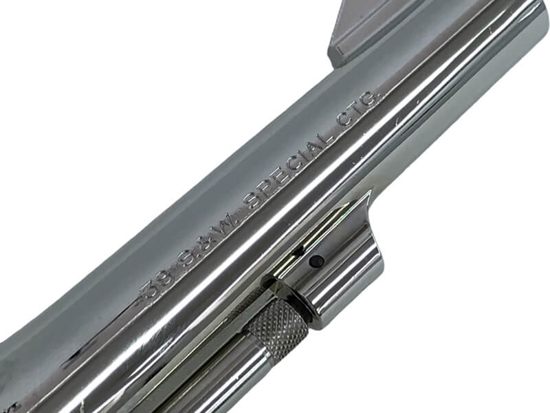 S&W M10 ミリタリー&ポリス  4 inch ニッケル　ガスガン S&W M10 Military & Police 4inch .38 Special Nickel Finish