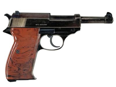 [マルシン] ワルサーP38 ミリタリー メタルフィニッシュ 発火モデルガン カート6発付属 (中古)サブ画像へ1