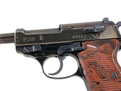 [マルシン] ワルサーP38 ミリタリー メタルフィニッシュ 発火モデルガン カート6発付属 (中古)サブ画像へ2